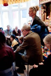 Ditte Marie Seeberg introducerer Bhutan-udstillingen for publikum